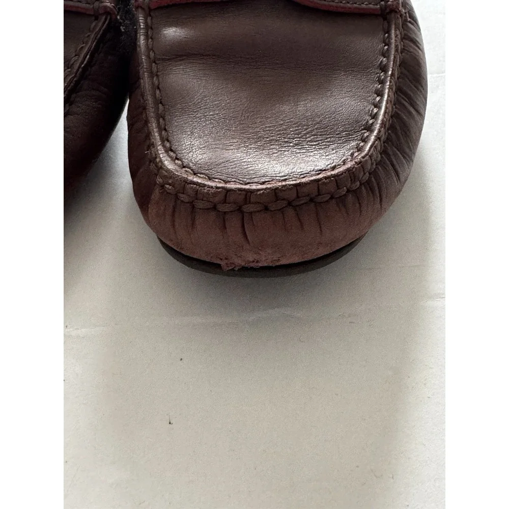 Ralph Lauren Men's‎ Size 9 Brown Orange Made in Italy Loafers